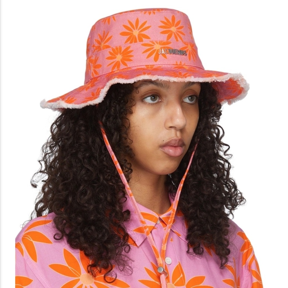 Jacquemus Vibrant Floral Bucket Hat
